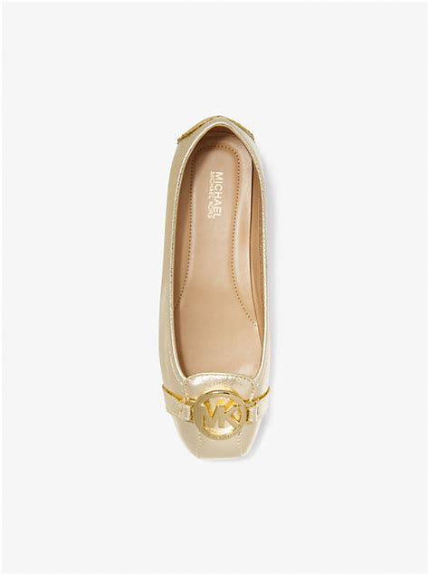 michael kors fulton moccasin pale gold|Michael michael kors fulton moccasin gold + FREE SHIPPING.